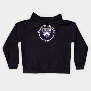 Blackout Design - Kenyon College - 1824 Kids Hoodie